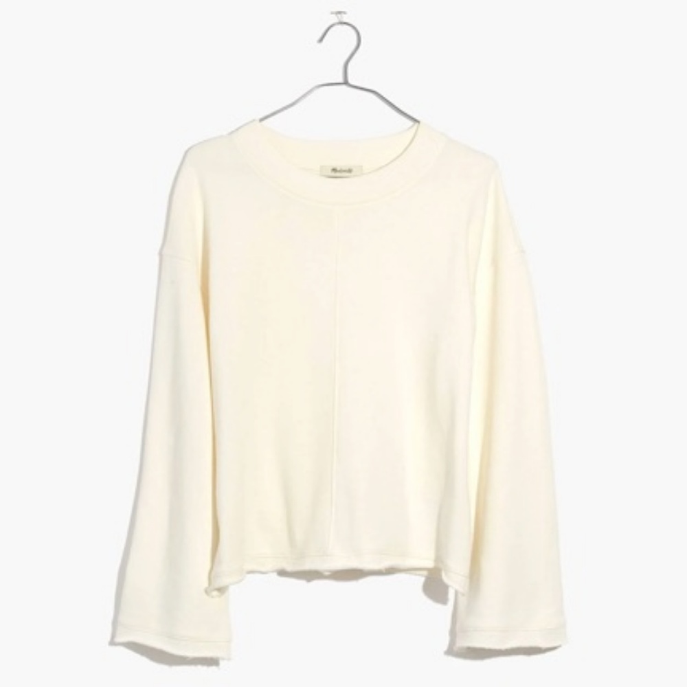 Madewell bell-sleeve sweatshirt